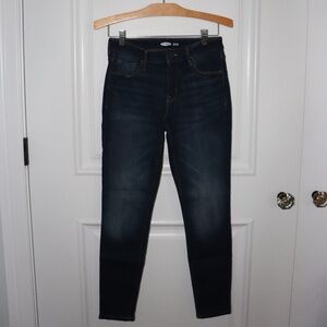 Old Navy Dark Wash Skinny Jeans | Rockstar Super Skinny